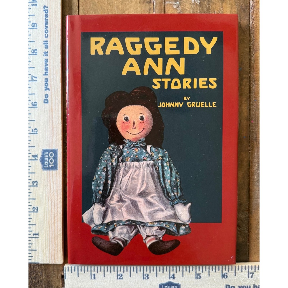 Raggedy Ann Stories Johnny Gruelle Hardcover Classic Childrens Book Red Cover
